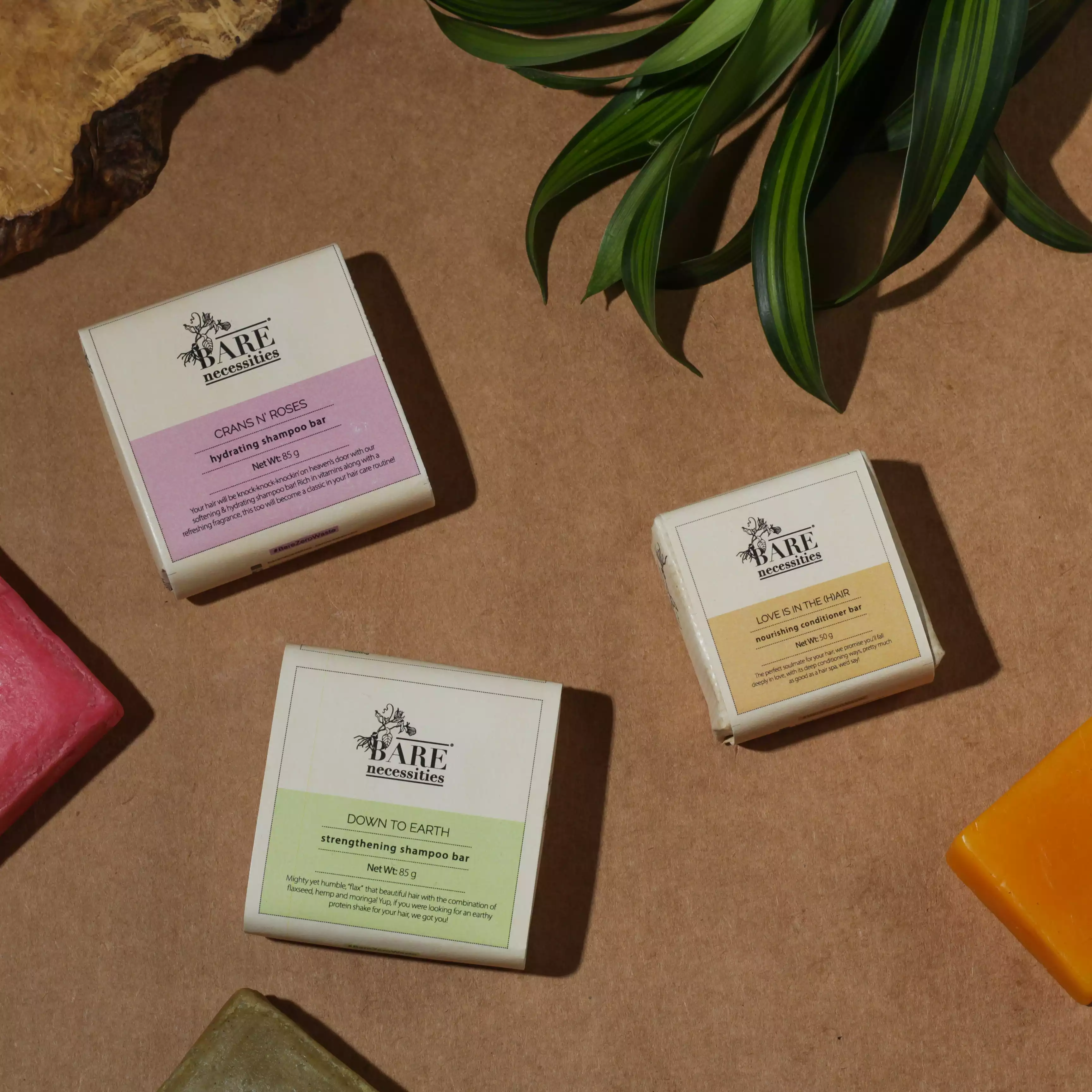 Bare Hair Care Kit - Sulphate-Free Natural Shampoo & Conditioner Bar Duo - Image 7