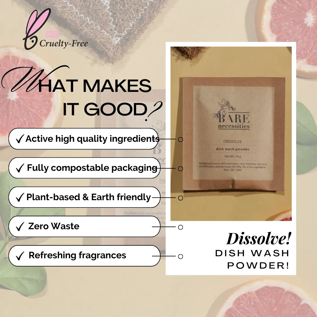 Dissolve - Refillable Powder-to-Liquid Dish Wash Concentrate - Image 6