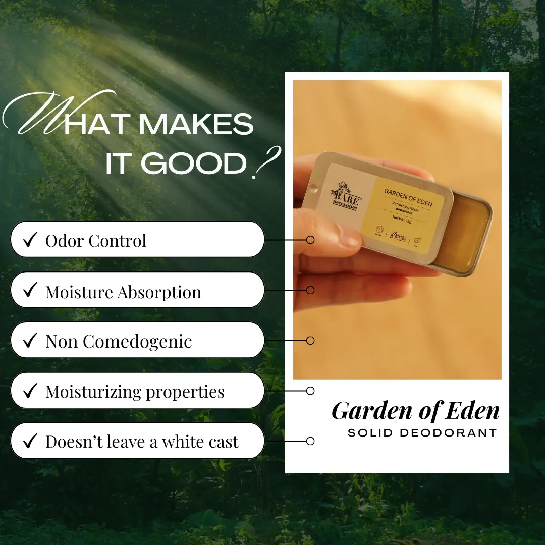 Garden of Eden - Natural Floral Solid Deodorant - Image 8