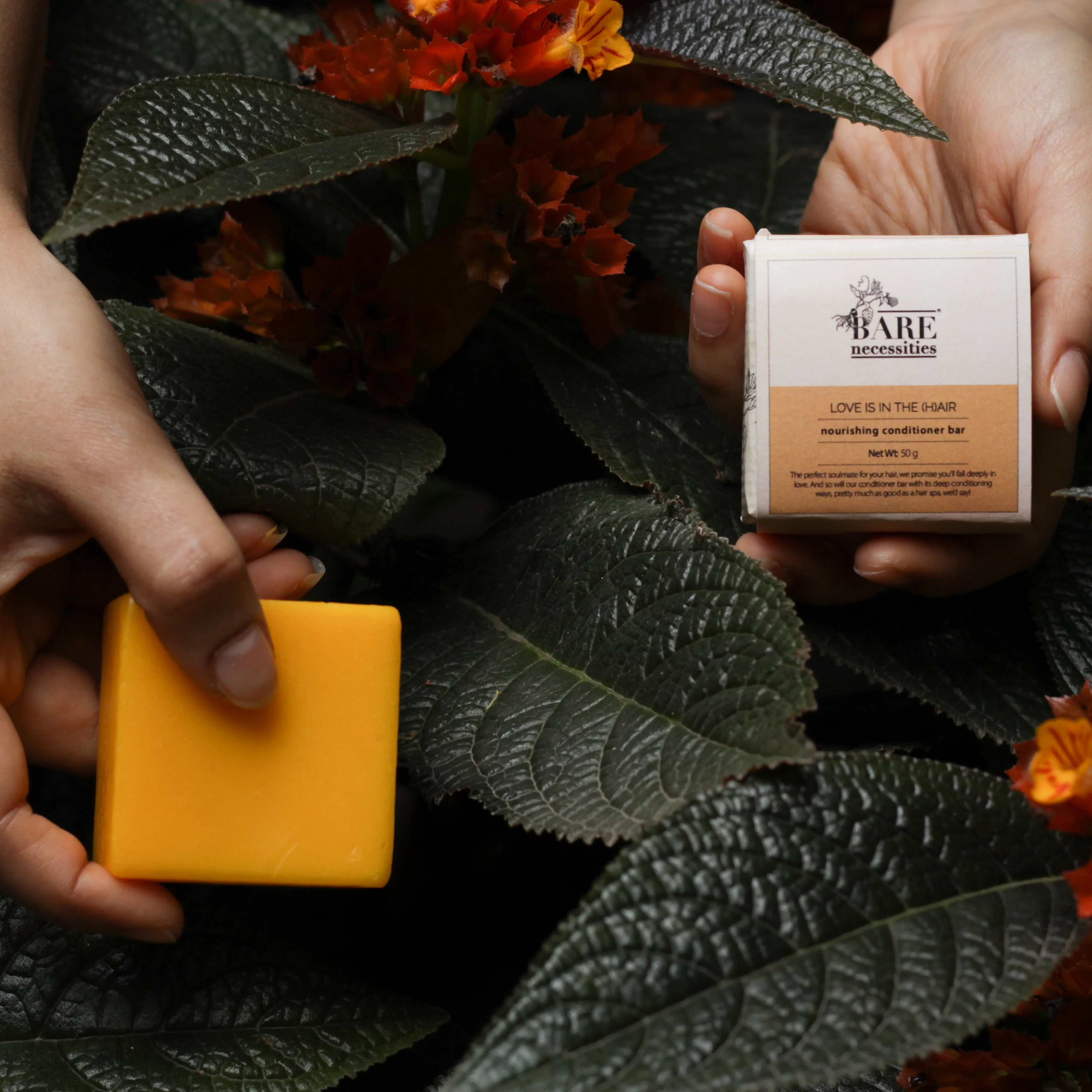 Love is in the (h)air - Natural Conditioner Bar for Dry & Frizzy Hair - Image 5