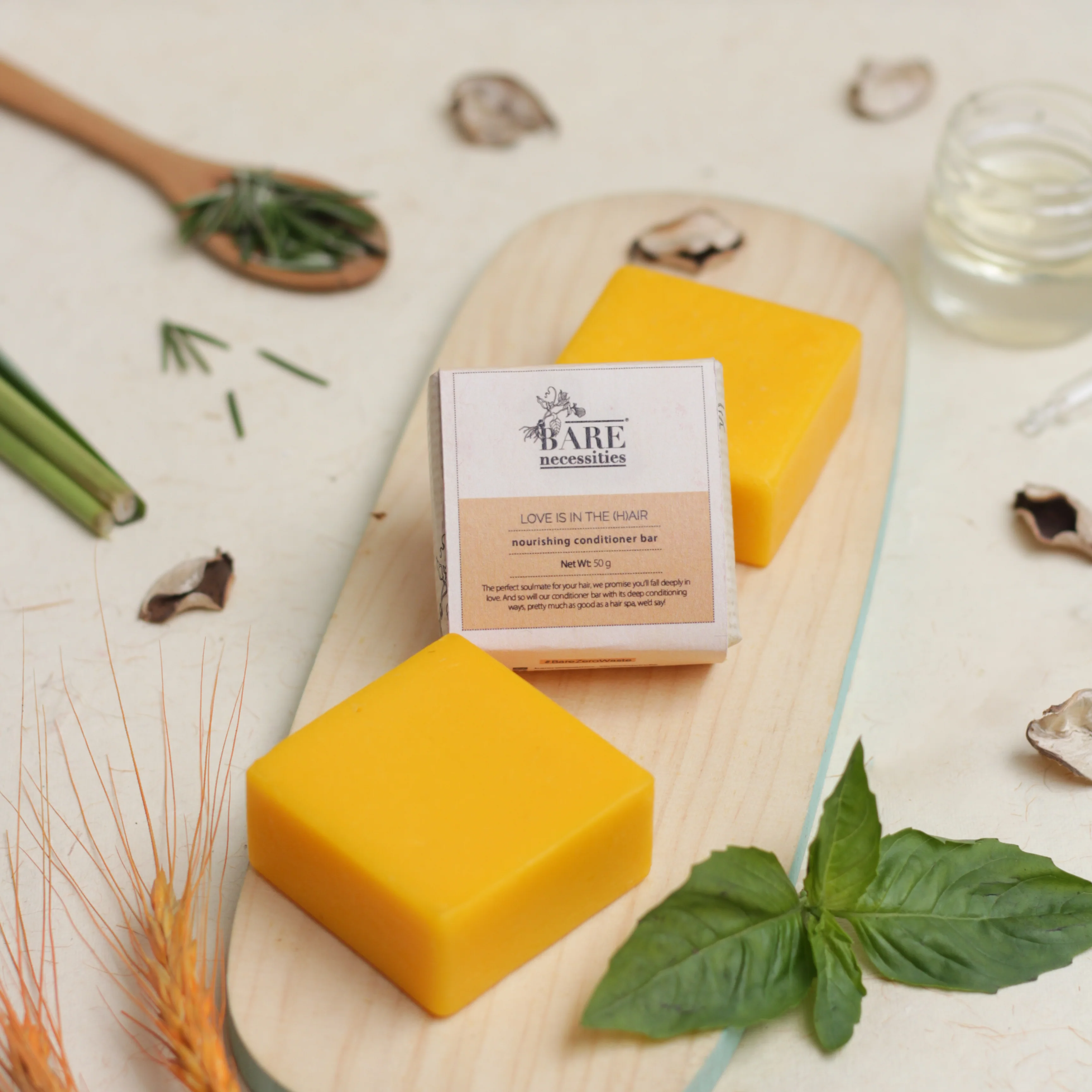 Love is in the (h)air - Natural Conditioner Bar for Dry & Frizzy Hair - Image 8