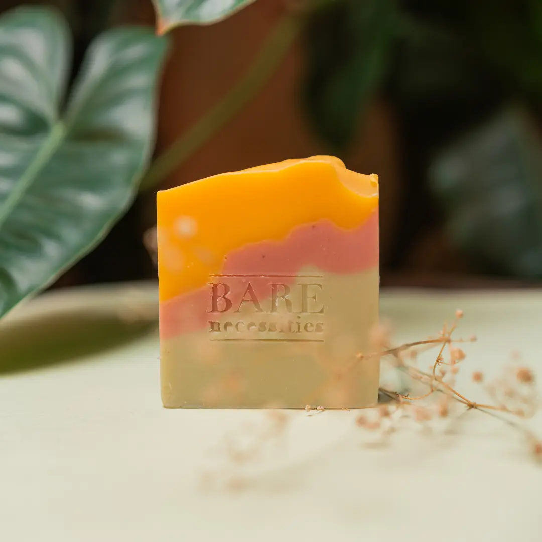 Saffron Bliss - Premium Natural Saffron & Clay Handmade Soap Bar - Image 4